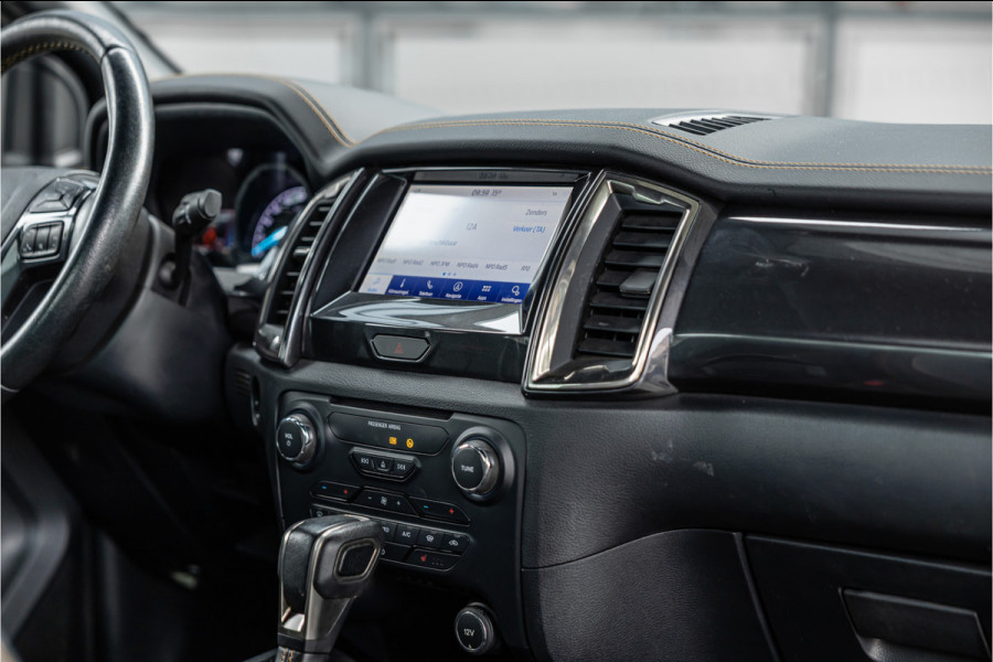 Ford Ranger 2.0 EcoBlue Wildtrak | 3500 KG | Bi-Xenon | Camera | Navigatie | Trekhaak | Cruise control | DAB | Stoelverwarming | Lederen bekleding | Orig. NL auto | Nieuwe APK