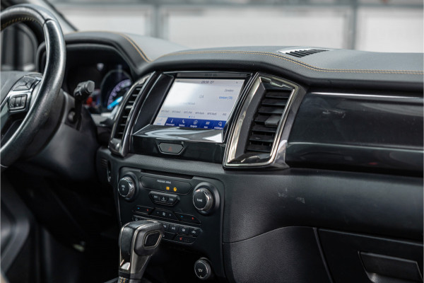 Ford Ranger 2.0 EcoBlue Wildtrak | 3500 KG | Bi-Xenon | Camera | Navigatie | Trekhaak | Cruise control | DAB | Stoelverwarming | Lederen bekleding | Orig. NL auto | Nieuwe APK