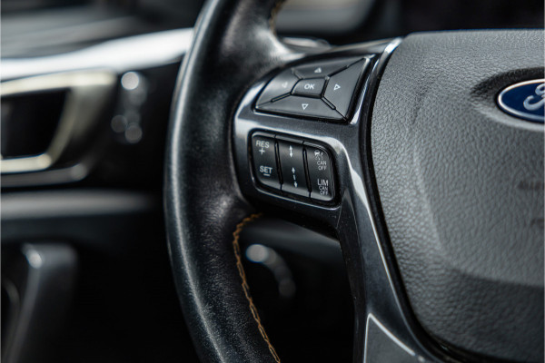 Ford Ranger 2.0 EcoBlue Wildtrak | 3500 KG | Bi-Xenon | Camera | Navigatie | Trekhaak | Cruise control | DAB | Stoelverwarming | Lederen bekleding | Orig. NL auto | Nieuwe APK