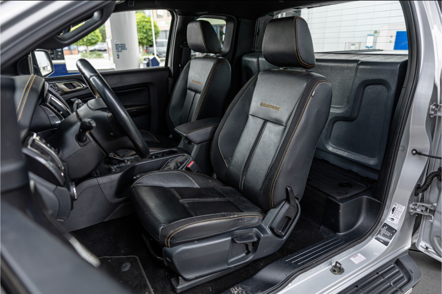 Ford Ranger 2.0 EcoBlue Wildtrak | 3500 KG | Bi-Xenon | Camera | Navigatie | Trekhaak | Cruise control | DAB | Stoelverwarming | Lederen bekleding | Orig. NL auto | Nieuwe APK
