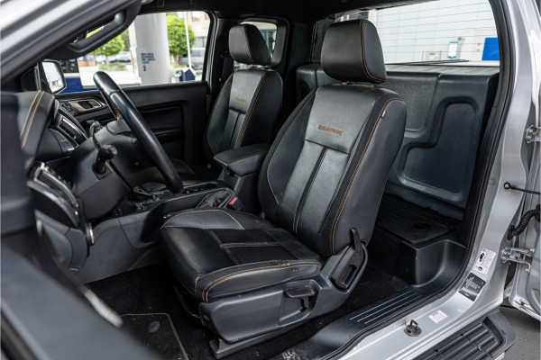 Ford Ranger 2.0 EcoBlue Wildtrak | 3500 KG | Bi-Xenon | Camera | Navigatie | Trekhaak | Cruise control | DAB | Stoelverwarming | Lederen bekleding | Orig. NL auto | Nieuwe APK