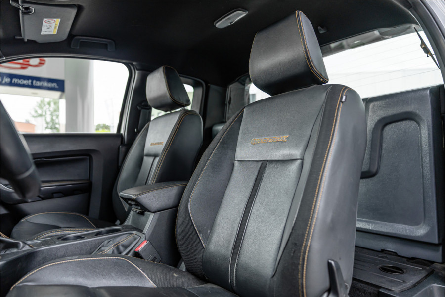 Ford Ranger 2.0 EcoBlue Wildtrak | 3500 KG | Bi-Xenon | Camera | Navigatie | Trekhaak | Cruise control | DAB | Stoelverwarming | Lederen bekleding | Orig. NL auto | Nieuwe APK