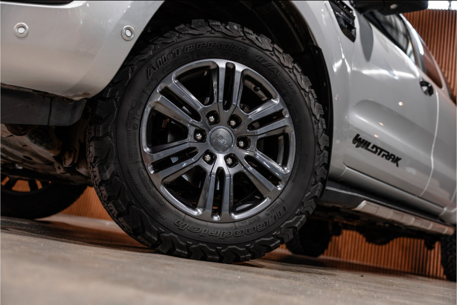 Ford Ranger 2.0 EcoBlue Wildtrak | 3500 KG | Bi-Xenon | Camera | Navigatie | Trekhaak | Cruise control | DAB | Stoelverwarming | Lederen bekleding | Orig. NL auto | Nieuwe APK