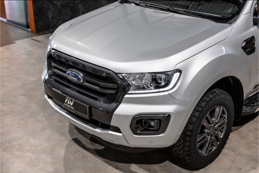 Ford Ranger 2.0 EcoBlue Wildtrak | 3500 KG | Bi-Xenon | Camera | Navigatie | Trekhaak | Cruise control | DAB | Stoelverwarming | Lederen bekleding | Orig. NL auto | Nieuwe APK