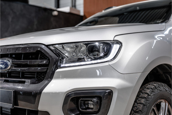 Ford Ranger 2.0 EcoBlue Wildtrak | 3500 KG | Bi-Xenon | Camera | Navigatie | Trekhaak | Cruise control | DAB | Stoelverwarming | Lederen bekleding | Orig. NL auto | Nieuwe APK