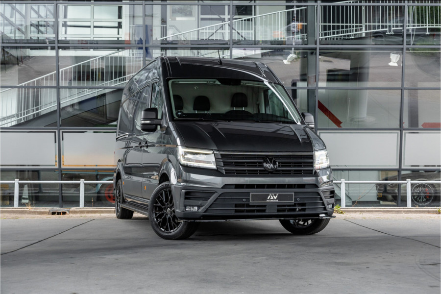 Volkswagen Crafter 2.0 TDI 177 PK L3H3 Highline | DSG | L+R Schuifdeur | Bi-Xenon | ACC | Trekhaak | Blind spot | Camera | CarPlay | Navigatie | Massage | Stoel- en stuurwielverwarming | DAB | Nieuwe APK