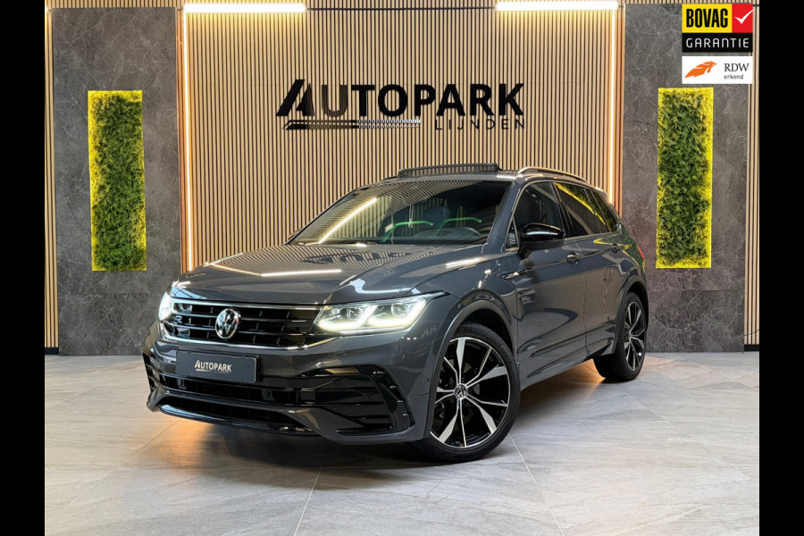 Volkswagen Tiguan 1.5 TSI 3X R-LINE |PANO|HuD|IQ LIGHTS|ACC|LANE ASSIST|CARPLAY|TREKHAAK|SFEERVERLICHTING|20 INCH|2021|BOMVOL!