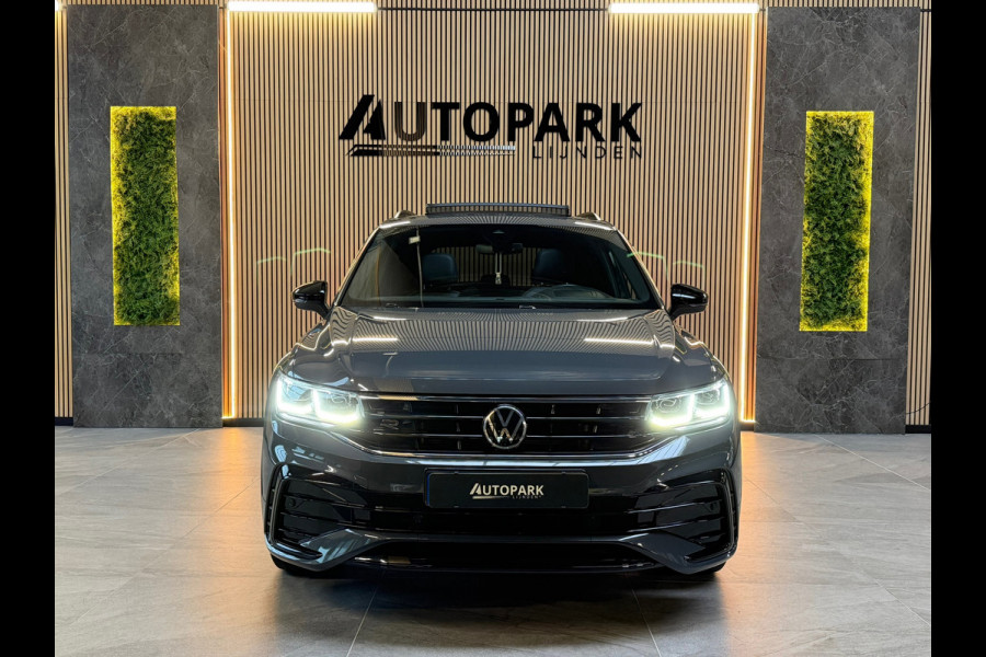 Volkswagen Tiguan 1.5 TSI 3X R-LINE |PANO|HuD|IQ LIGHTS|ACC|LANE ASSIST|CARPLAY|TREKHAAK|SFEERVERLICHTING|20 INCH|2021|BOMVOL!