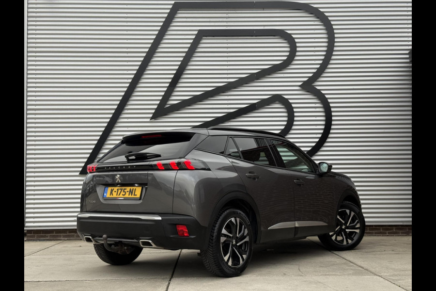 Peugeot 2008 1.2 PureTech Blue Lease Allure 2e Eigenaar|Navi|Camera|D-riem vv in 2025|i-Cockpit|Trekhaak|Cruise|Carplay|Clima|PDC V+A|Elek ramen|Nieuwe APK bij Aflevering