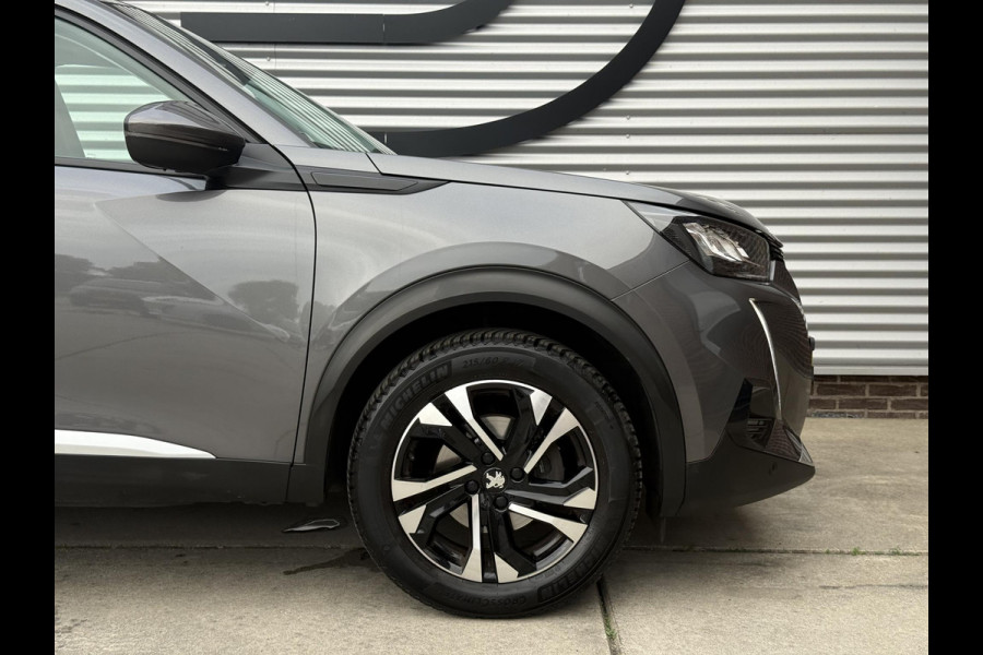 Peugeot 2008 1.2 PureTech Blue Lease Allure 2e Eigenaar|Navi|Camera|D-riem vv in 2025|i-Cockpit|Trekhaak|Cruise|Carplay|Clima|PDC V+A|Elek ramen|Nieuwe APK bij Aflevering