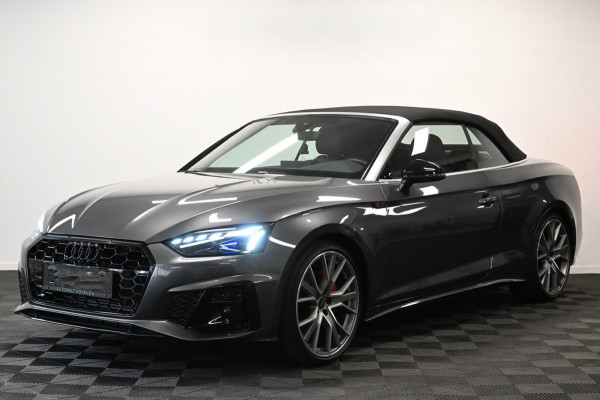 Audi A5 Cabriolet 40 TFSI S-LINE ** MATRIX, VIRTUAL, NEKVERW, WINTER, 20-inch LMV, 360 CAMERA ** Ex AUDI-AG - UNFALLFREI ** ** INFORMEER OOK NAAR ONZE AANTREKKELIJKE FINANCIAL-LEASE TARIEVEN **
