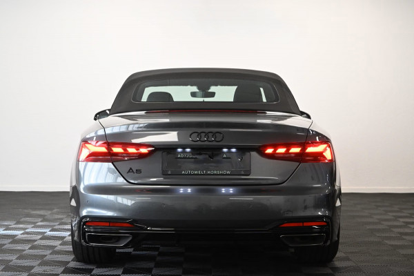 Audi A5 Cabriolet 40 TFSI S-LINE ** MATRIX, VIRTUAL, NEKVERW, WINTER, 20-inch LMV, 360 CAMERA ** Ex AUDI-AG - UNFALLFREI ** ** INFORMEER OOK NAAR ONZE AANTREKKELIJKE FINANCIAL-LEASE TARIEVEN **