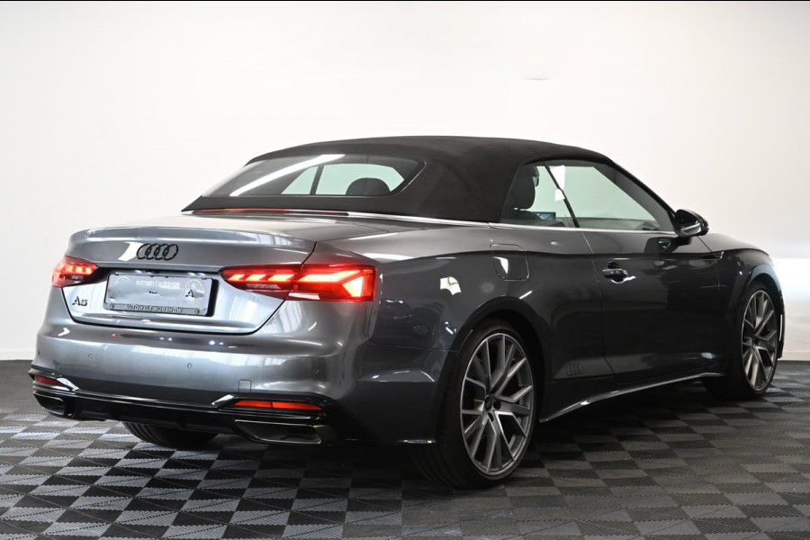 Audi A5 Cabriolet 40 TFSI S-LINE ** MATRIX, VIRTUAL, NEKVERW, WINTER, 20-inch LMV, 360 CAMERA ** Ex AUDI-AG - UNFALLFREI ** ** INFORMEER OOK NAAR ONZE AANTREKKELIJKE FINANCIAL-LEASE TARIEVEN **