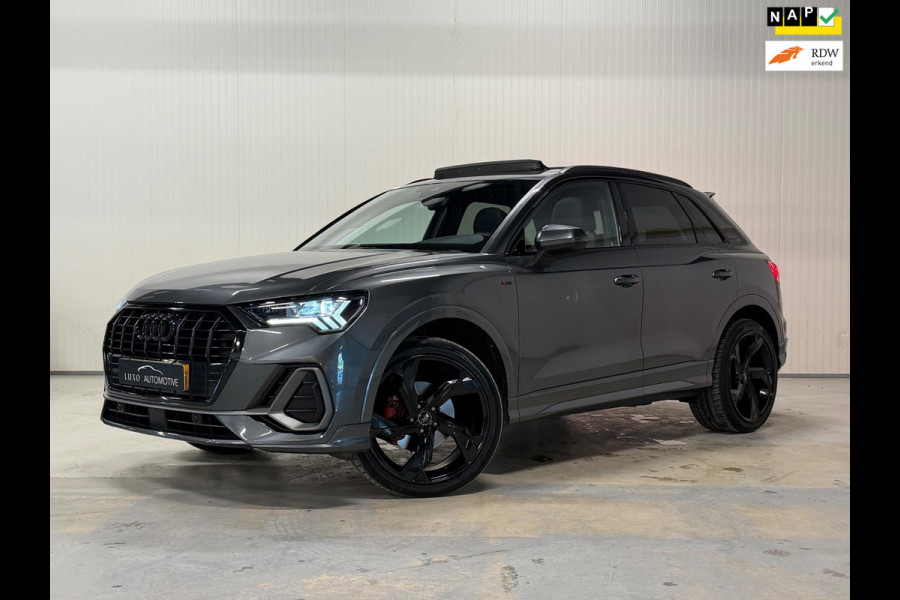 Audi Q3 35 TFSI S edition | NAP | 3x S-LINE | PANO | BLACK OPTIC | CAMERA