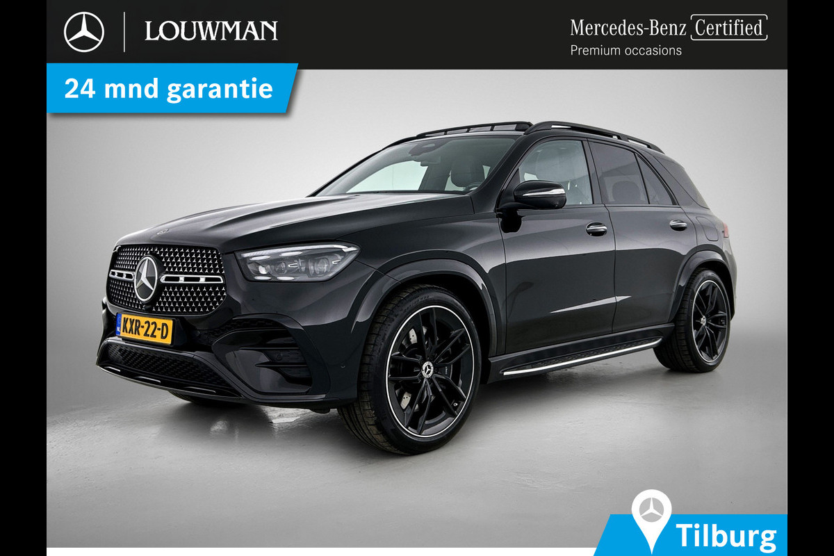 Mercedes-Benz GLE 400 e 4MATIC AMG Line Premium AMG Premium | Night Pakket | Nappa Leder | Panorama Schuif-Kanteldak | Airmatic | Distronic | Trekhaak. Inclusief 24 maanden Mercedes-Benz Certified garantie voor Europa.