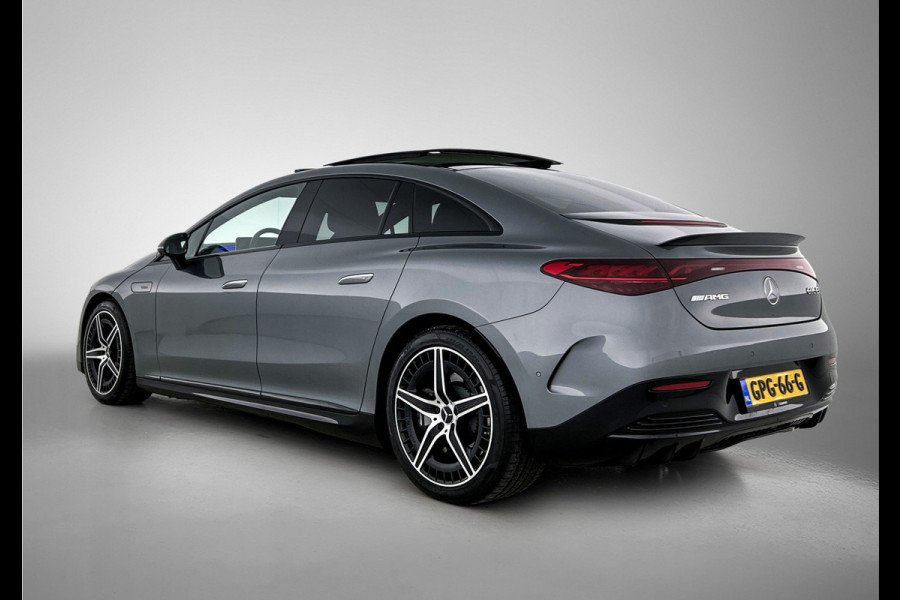 Mercedes-Benz EQE AMG 43 4MATIC 90 kWh Panoramadak | Memory Pakket | Rode gordels |  Burmester Inclusief 24 maanden Mercedes-Benz Certified garantie voor Europa.