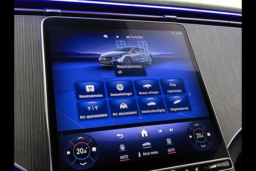 Mercedes-Benz EQE AMG 43 4MATIC 90 kWh Panoramadak | Memory Pakket | Rode gordels |  Burmester Inclusief 24 maanden Mercedes-Benz Certified garantie voor Europa.