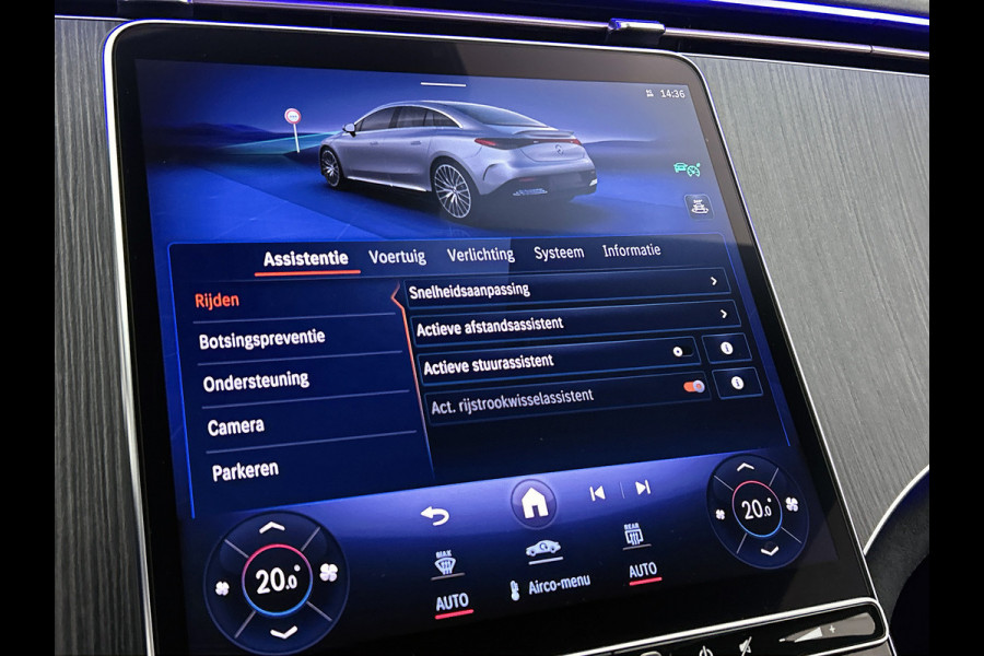 Mercedes-Benz EQE AMG 43 4MATIC 90 kWh Panoramadak | Memory Pakket | Rode gordels |  Burmester Inclusief 24 maanden Mercedes-Benz Certified garantie voor Europa.