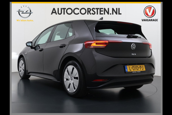 Volkswagen ID.3 62kWh SOH 91% Adap.Cruise Stoel+Stuurverwarming Navi Ecc Apple Carplay Android Auto DAB All-Season Banden Isofix Bluetooth Keyless start Rijstrooksensor 1e Eigenaar Dealeronderhouden Origineel Nederlandse Auto