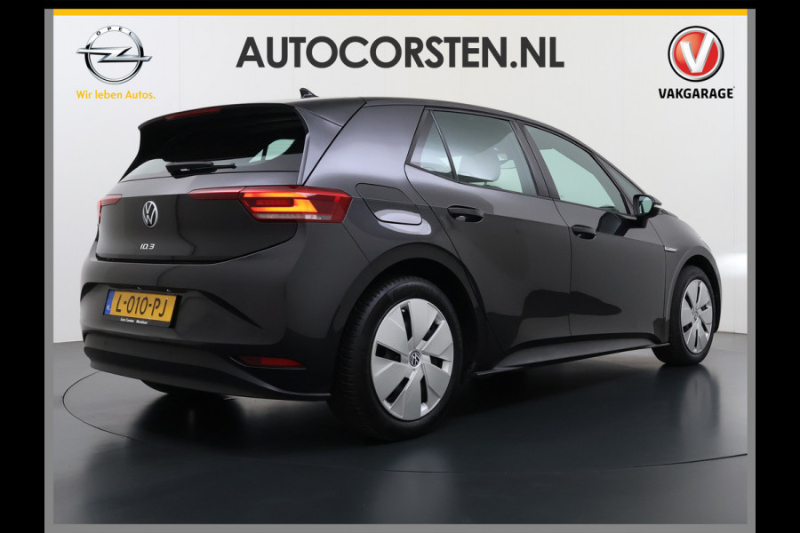 Volkswagen ID.3 62kWh SOH 91% Adap.Cruise Stoel+Stuurverwarming Navi Ecc Apple Carplay Android Auto DAB All-Season Banden Isofix Bluetooth Keyless start Rijstrooksensor 1e Eigenaar Dealeronderhouden Origineel Nederlandse Auto