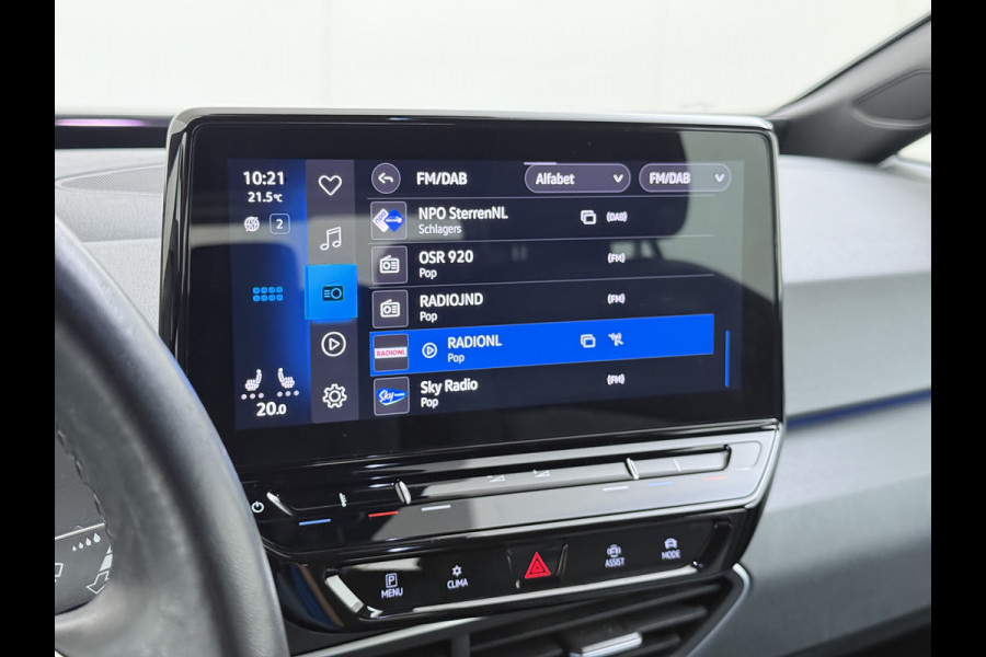 Volkswagen ID.3 62kWh SOH 91% Adap.Cruise Stoel+Stuurverwarming Navi Ecc Apple Carplay Android Auto DAB All-Season Banden Isofix Bluetooth Keyless start Rijstrooksensor 1e Eigenaar Dealeronderhouden Origineel Nederlandse Auto