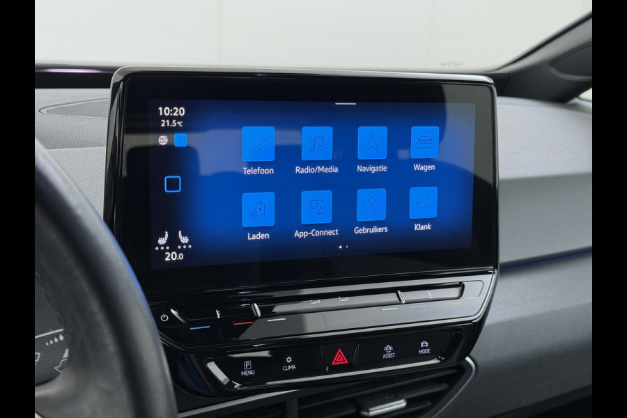 Volkswagen ID.3 62kWh SOH 91% Adap.Cruise Stoel+Stuurverwarming Navi Ecc Apple Carplay Android Auto DAB All-Season Banden Isofix Bluetooth Keyless start Rijstrooksensor 1e Eigenaar Dealeronderhouden Origineel Nederlandse Auto