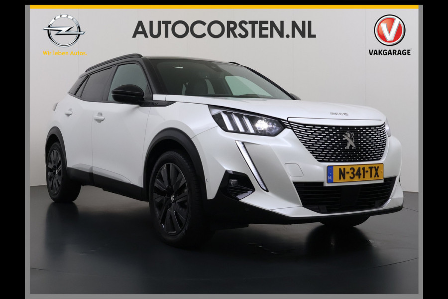 Peugeot e-2008 EV GT Pack SOH 90% Panoramadak Adap.Cruise 360°Camera Stoelverwarming Apple Carplay Android Auto 50kWh Navi Ecc Lmv Led Lane Assist Voorruitverwarming 1e Eigenaar Dealeronderhouden Origineel Nederlandse Auto