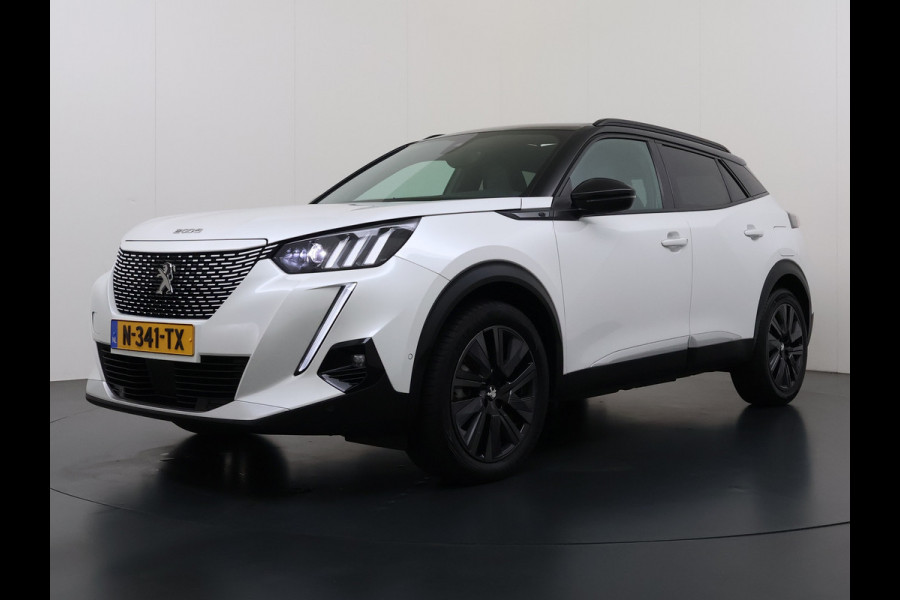 Peugeot e-2008 EV GT Pack SOH 90% Panoramadak Adap.Cruise 360°Camera Stoelverwarming Apple Carplay Android Auto 50kWh Navi Ecc Lmv Led Lane Assist Voorruitverwarming 1e Eigenaar Dealeronderhouden Origineel Nederlandse Auto