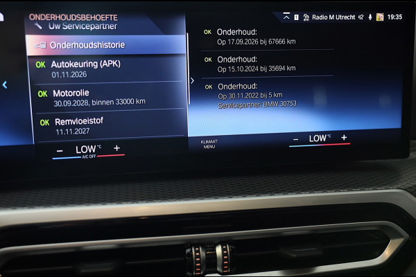 BMW 3 Serie Touring 320e M Line / Head Up / Memory / Navi / Camera / Acc / F1 / Open Panoramadak / Led / Pdc / 19 Inch