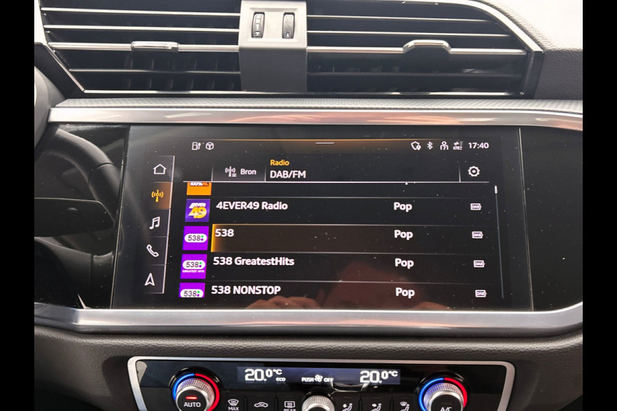 Audi Q3 Sportback 45 TFSI e Plug-in | Navigatie | Adapt. Cruise | PDC | Elek. Kofferklep | Carplay |