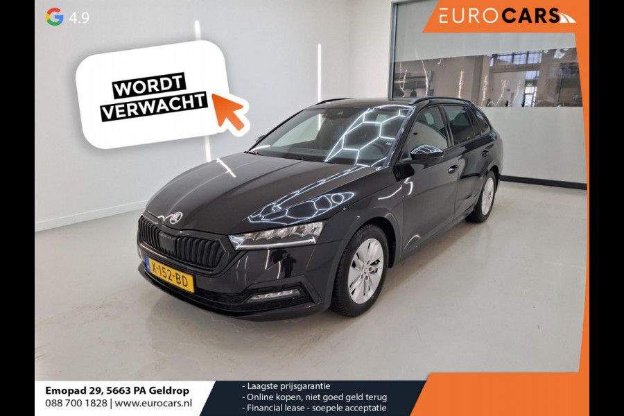 Škoda Octavia Combi 1.0 e-TSI Automaat Sport Business Trekhaak Navigatie Apple Carplay/ Android Auto Parkeersensoren Full led Virtual Cockpit Cruise control Climate control Lichtmetalen velgen Getinte ramen