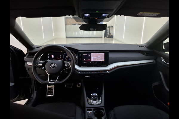Škoda Octavia Combi 1.0 e-TSI Automaat Sport Business Trekhaak Navigatie Apple Carplay/ Android Auto Parkeersensoren Full led Virtual Cockpit Cruise control Climate control Lichtmetalen velgen Getinte ramen