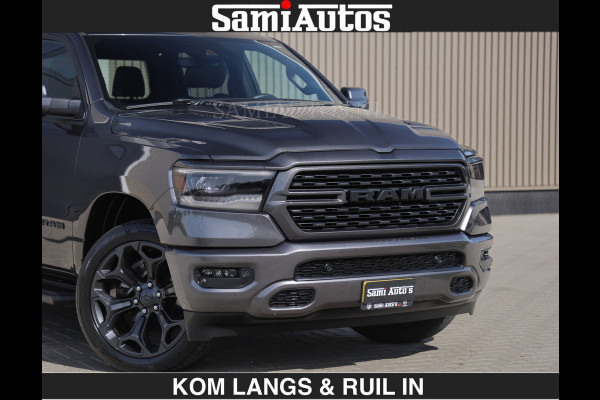 Dodge Ram SPORT | 5.7 V8 HEMI | PANORAMA DAK | €39950,- excl | GROOT SCHERM | 22' LIMITED WHEELS | ZEER NETTE STAAT | CREW CAB | DUBBEL CABINE | 5 PERSOONS | DC | 3500 KG TREKVERMOGEN |