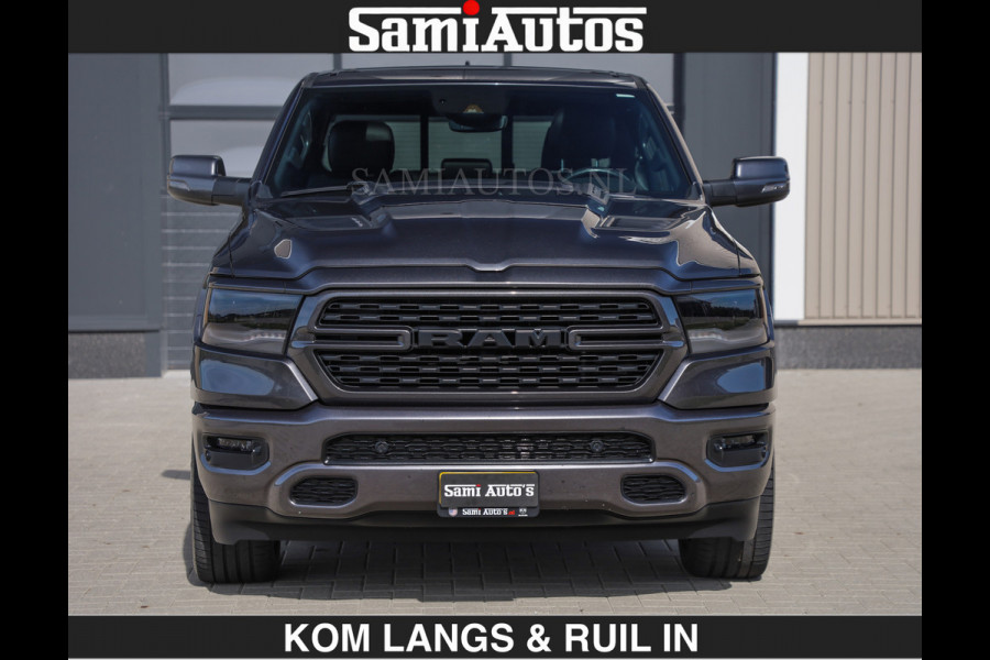 Dodge Ram SPORT | 5.7 V8 HEMI | PANORAMA DAK | €39950,- excl | GROOT SCHERM | 22' LIMITED WHEELS | ZEER NETTE STAAT | CREW CAB | DUBBEL CABINE | 5 PERSOONS | DC | 3500 KG TREKVERMOGEN |