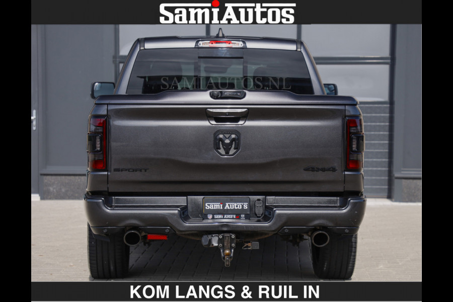 Dodge Ram SPORT | 5.7 V8 HEMI | PANORAMA DAK | €39950,- excl | GROOT SCHERM | 22' LIMITED WHEELS | ZEER NETTE STAAT | CREW CAB | DUBBEL CABINE | 5 PERSOONS | DC | 3500 KG TREKVERMOGEN |