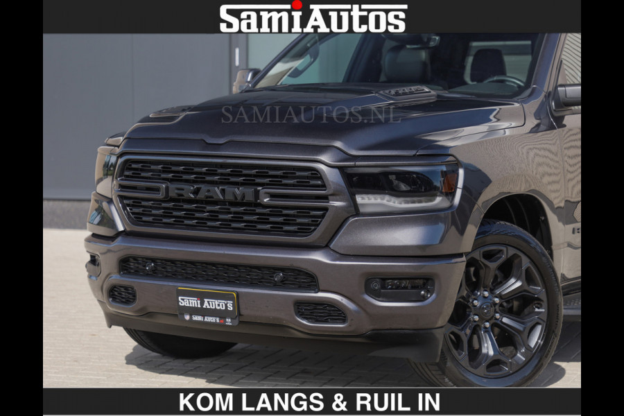 Dodge Ram SPORT | 5.7 V8 HEMI | PANORAMA DAK | €39950,- excl | GROOT SCHERM | 22' LIMITED WHEELS | ZEER NETTE STAAT | CREW CAB | DUBBEL CABINE | 5 PERSOONS | DC | 3500 KG TREKVERMOGEN |