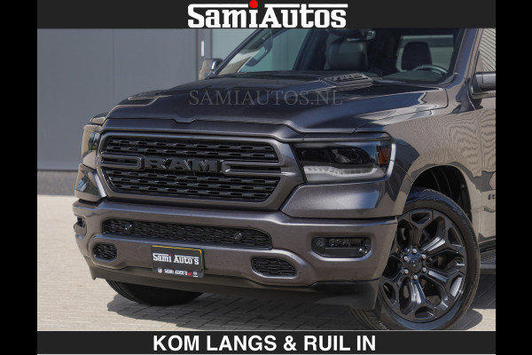 Dodge Ram SPORT | 5.7 V8 HEMI | PANORAMA DAK | €39950,- excl | GROOT SCHERM | 22' LIMITED WHEELS | ZEER NETTE STAAT | CREW CAB | DUBBEL CABINE | 5 PERSOONS | DC | 3500 KG TREKVERMOGEN |