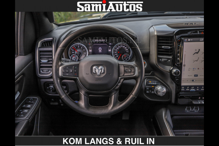 Dodge Ram SPORT | 5.7 V8 HEMI | PANORAMA DAK | €39950,- excl | GROOT SCHERM | 22' LIMITED WHEELS | ZEER NETTE STAAT | CREW CAB | DUBBEL CABINE | 5 PERSOONS | DC | 3500 KG TREKVERMOGEN |