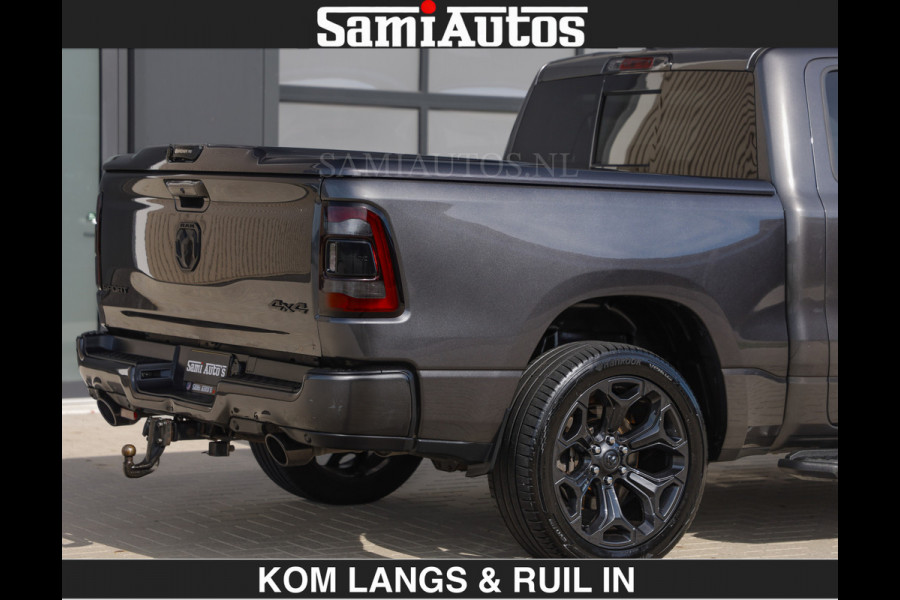 Dodge Ram SPORT | 5.7 V8 HEMI | PANORAMA DAK | €39950,- excl | GROOT SCHERM | 22' LIMITED WHEELS | ZEER NETTE STAAT | CREW CAB | DUBBEL CABINE | 5 PERSOONS | DC | 3500 KG TREKVERMOGEN |
