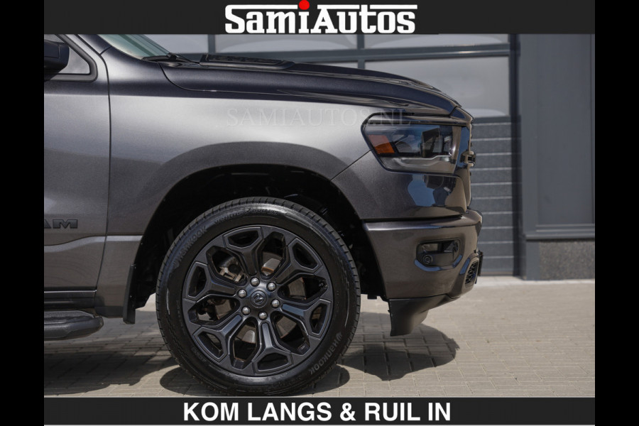 Dodge Ram SPORT | 5.7 V8 HEMI | PANORAMA DAK | €39950,- excl | GROOT SCHERM | 22' LIMITED WHEELS | ZEER NETTE STAAT | CREW CAB | DUBBEL CABINE | 5 PERSOONS | DC | 3500 KG TREKVERMOGEN |