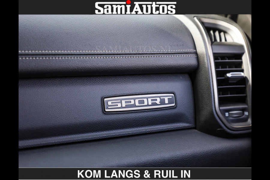 Dodge Ram SPORT | 5.7 V8 HEMI | PANORAMA DAK | €39950,- excl | GROOT SCHERM | 22' LIMITED WHEELS | ZEER NETTE STAAT | CREW CAB | DUBBEL CABINE | 5 PERSOONS | DC | 3500 KG TREKVERMOGEN |