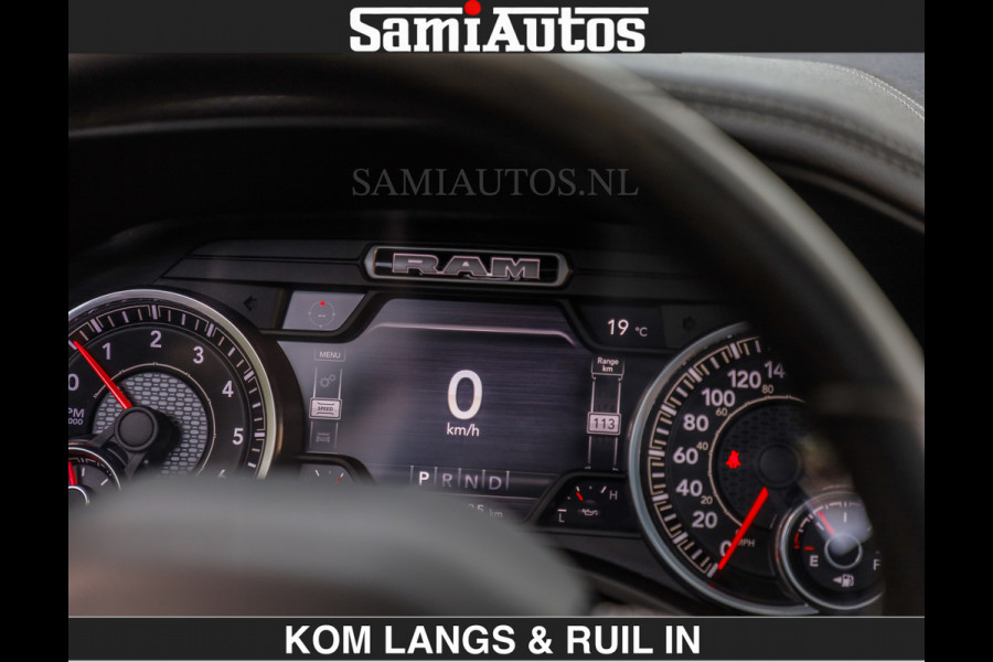 Dodge Ram SPORT | 5.7 V8 HEMI | PANORAMA DAK | €39950,- excl | GROOT SCHERM | 22' LIMITED WHEELS | ZEER NETTE STAAT | CREW CAB | DUBBEL CABINE | 5 PERSOONS | DC | 3500 KG TREKVERMOGEN |