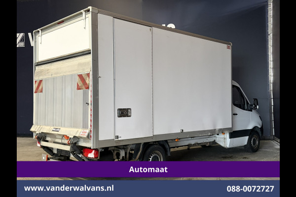 Mercedes-Benz Sprinter 315 CDI 150pk 9G-Tronic Automaat Bakwagen 22m3 KUUB Laadklep Zijdeur Euro6 Airco | LAT om LAT | Leder Bijrijdersbank