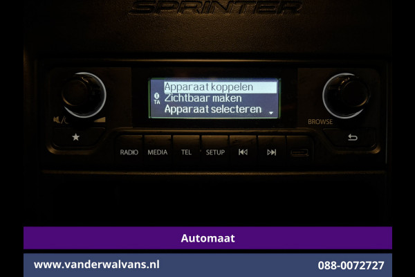 Mercedes-Benz Sprinter 315 CDI 150pk 9G-Tronic Automaat Bakwagen 22m3 KUUB Laadklep Zijdeur Euro6 Airco | LAT om LAT | Leder Bijrijdersbank