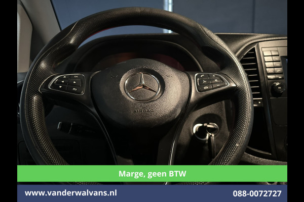 Mercedes-Benz Vito 111 CDI 115pk **MARGE, geen BTW** L3H1 Euro6 Airco | Camera | Navigatie | Cruisecontrol Trekhaak, Leder, Parkeersensoren, Bijrijdersbank