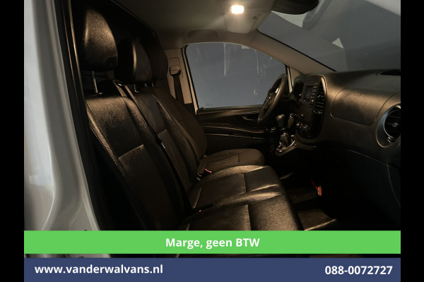 Mercedes-Benz Vito 111 CDI 115pk **MARGE, geen BTW** L3H1 Euro6 Airco | Camera | Navigatie | Cruisecontrol Trekhaak, Leder, Parkeersensoren, Bijrijdersbank
