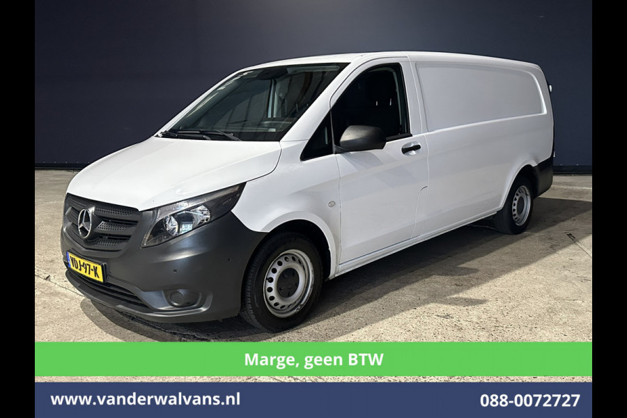 Mercedes-Benz Vito 111 CDI 115pk **MARGE, geen BTW** L3H1 Euro6 Airco | Camera | Navigatie | Cruisecontrol Trekhaak, Leder, Parkeersensoren, Bijrijdersbank