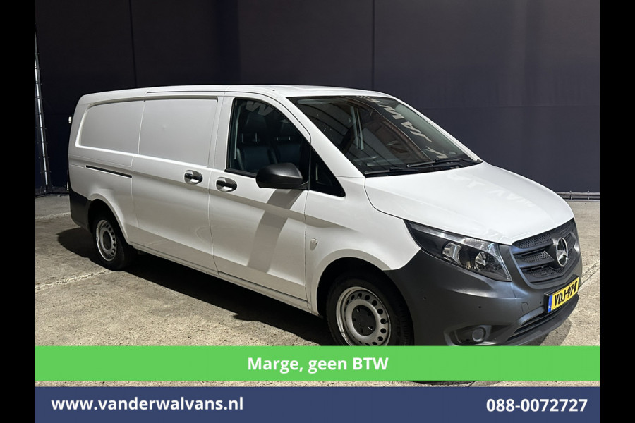Mercedes-Benz Vito 111 CDI 115pk **MARGE, geen BTW** L3H1 Euro6 Airco | Camera | Navigatie | Cruisecontrol Trekhaak, Leder, Parkeersensoren, Bijrijdersbank