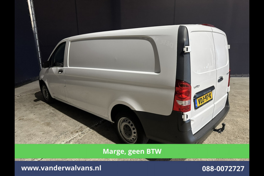 Mercedes-Benz Vito 111 CDI 115pk **MARGE, geen BTW** L3H1 Euro6 Airco | Camera | Navigatie | Cruisecontrol Trekhaak, Leder, Parkeersensoren, Bijrijdersbank