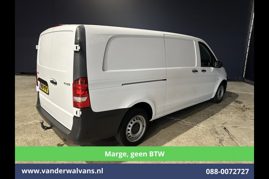 Mercedes-Benz Vito 111 CDI 115pk **MARGE, geen BTW** L3H1 Euro6 Airco | Camera | Navigatie | Cruisecontrol Trekhaak, Leder, Parkeersensoren, Bijrijdersbank